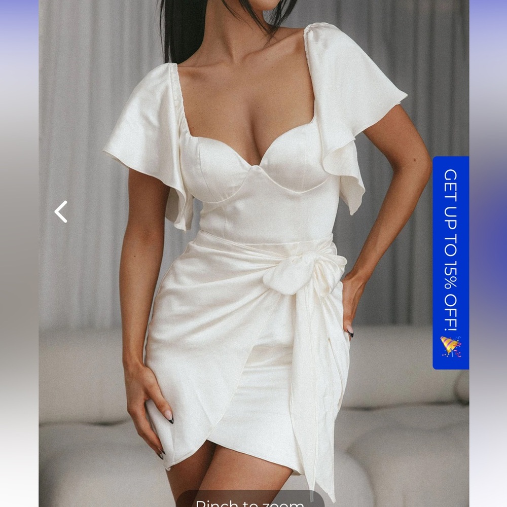 Selfie Leslie White Dress